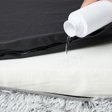 Grey PaWz Memory Foam Dog Cushion